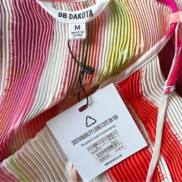 BB Dakota Bon Voyage accordion maxi dress - Picture 2 of 6